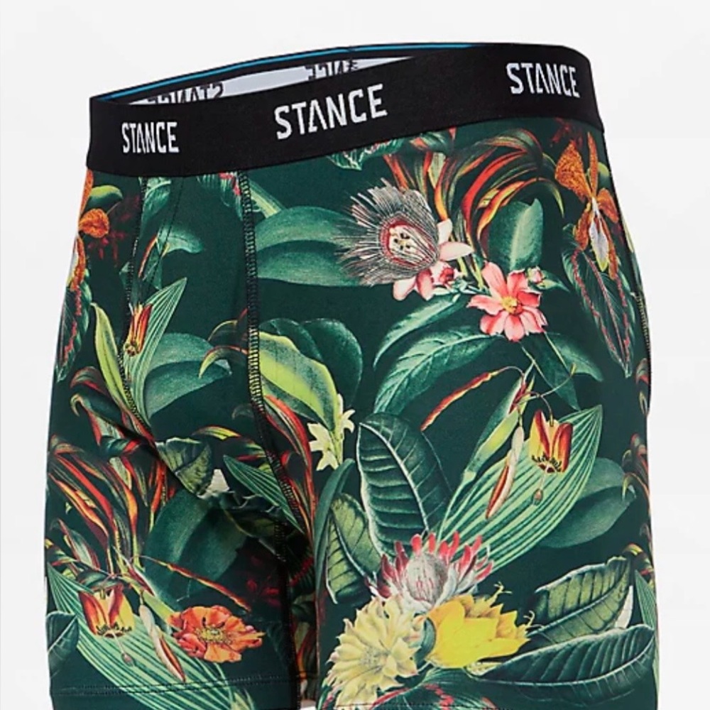 Stance Boxer Briefs - Black and Orange Floral